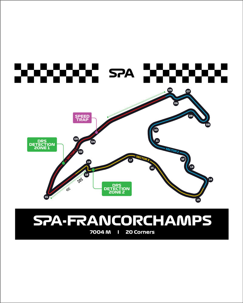 SPA TRACK LAYOUT T-SHIRT – Sportsy.Store