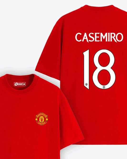 MANCHESTER UNITED 23-24 JERSEY STYLE T-SHIRT