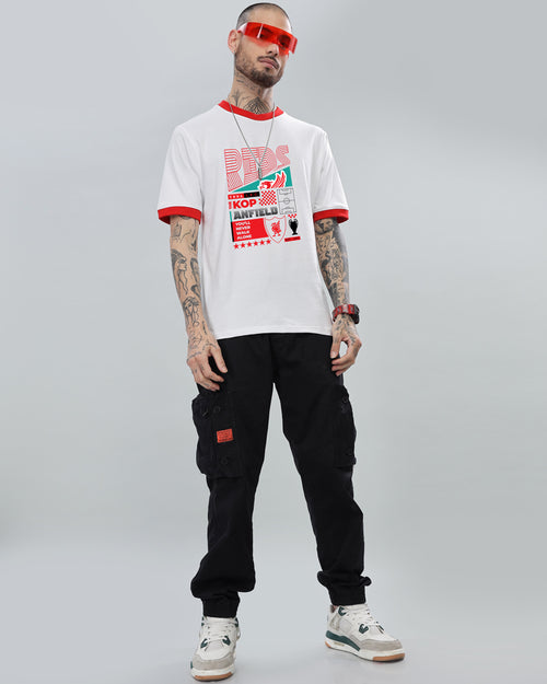 LIVERPOOL POSTER CONTRAST T-SHIRT