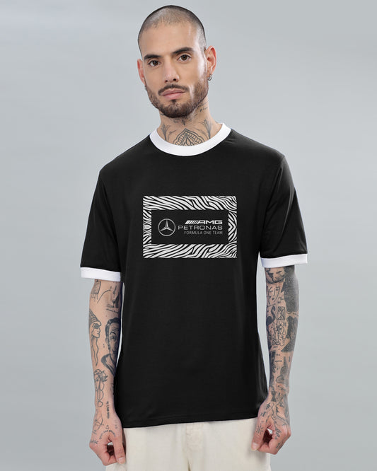 MERCEDES LOGO CONTRAST T-SHIRT