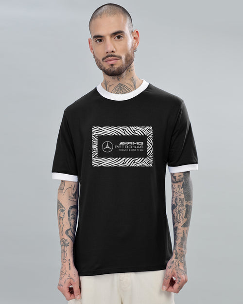 MERCEDES LOGO CONTRAST T-SHIRT