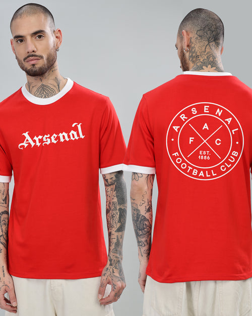 ARSENAL RETRO CREST CONTRAST T-SHIRT